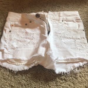 White shorts